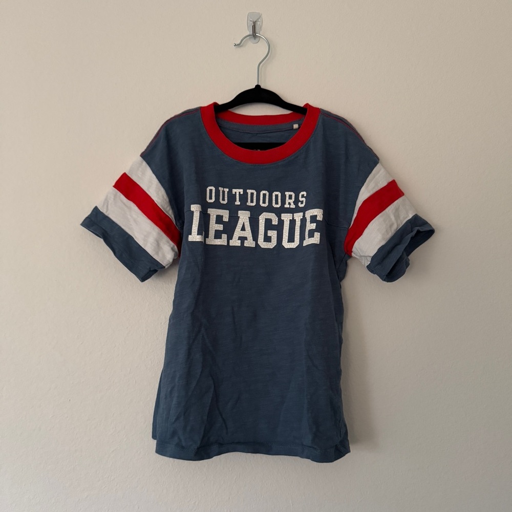 Cotton On Kids Boys Outdoors League Jersey Tee Size 5